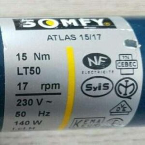 Somfy Atlas LT50 1517 mit Tasten Silber