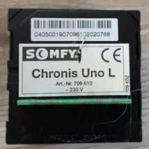 Somfy-Chronis-Uno-L-Rückseite-709610-0405001907096102020768-Rohrmotor-Rolladenmotor-Motor-Reparatur-reparieren-gebraucht-kaufen