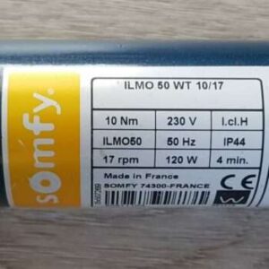 Somfy Ilmo 40 WT 4/14, 9/14, 13/8 Reparatur Rohrmotor Somfy Ilmo 50WT 10/17 Rohrmotor