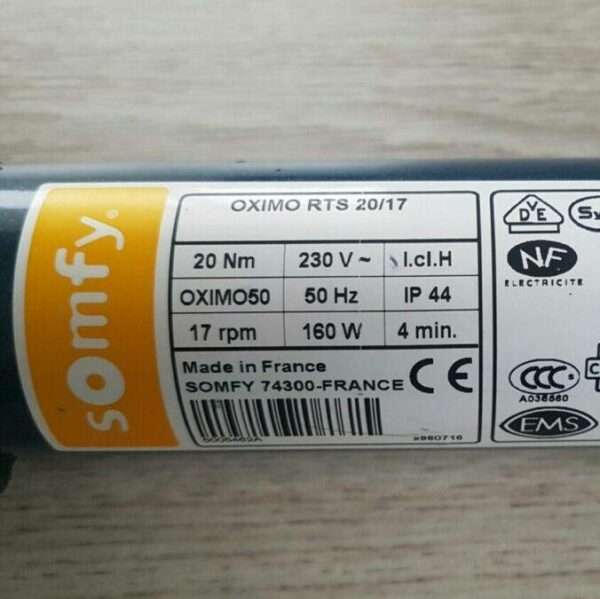 Somfy Oximo 50 RTS 6/17 LTH Somfy Oximo 50 RTS 10/17 5005460 Somfy Oximo RTS 15/17 50 Rohrmotor Reparatur Somfy Oximo RTS 20/17 50 5005462 Somfy Oximo 50 RTS 40/17 5005464 Reparatur Rohrmotor Somfy Oximo 50 RTS Somfy Oximo RTS Somfy Oximo TH RTS 6/17 LTH