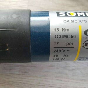 Somfy Oximo RTS 15/17 Tauschmotor Somfy-Oximo-50-RTS-15/17-Motorkopf-Rohrmotor-Rolladenmotor-Reparatur