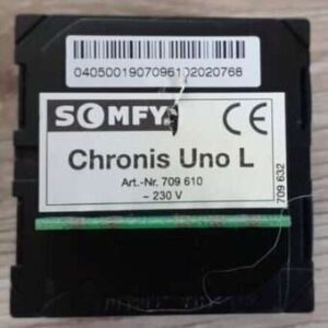 Somfy Chronis uno L 1805130 Programmschaltuhr