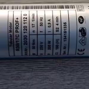 Réparation moteur tubulaire Becker R8-17C PROF+ V1 20101201630