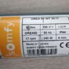 Somfy Orea 50 RTS 40/17 Reparatur Rohrmotor Somfy Orea 50 RTS 40-17 5005479 Motoretikett Rohrmotor Reparatur Antrieb defekt reparieren