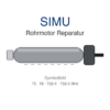 Simu Rohrmotor Reparatur Symbolbild T5 T6 T5S E