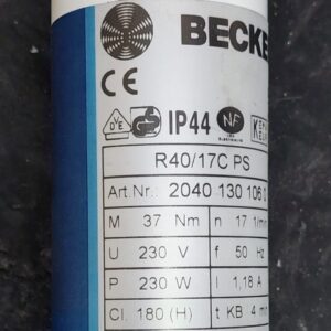 Becker R40/17PS Antrieb R40/17PS Sonnenschutzantrieb Reparatur