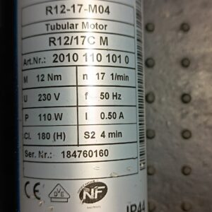 Becker R12-M04 Typenschild