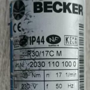 Becker R8-17-C01 Antrieb Rohrmotor