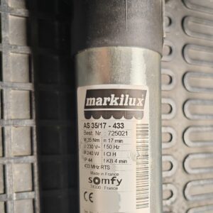 Markilux AS 35/17-433 725021 Typenschild
