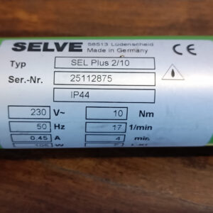 SELVE SEL plus 2/40 Antrieb 382080 Rohrmotor