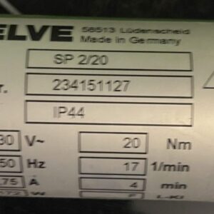 SELVE SP 2/10 Antrieb Rohrmotor