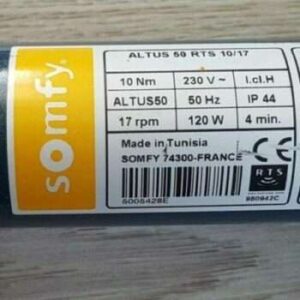 Somfy Altus 50 RTS 15/17 5005429 Rohrmotor