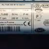 Somfy Altus 50 RTS 30/17 type plate