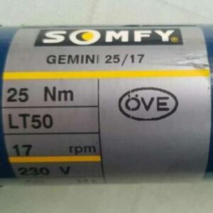 Somfy Gemini 25/17 PA LT50 200288 Rohrmotor