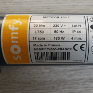 Somfy Meteor 20/12 LT50 200313 Rohrmotor