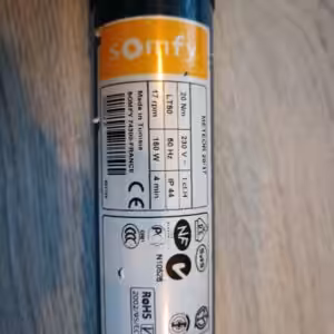 Somfy Meteor 20/17 LT50 200324 Typenschild