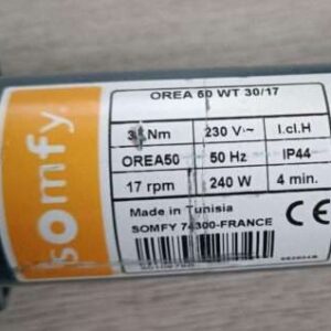 Somfy Orea 50 WT 35/17 Rohrmotor 5010976