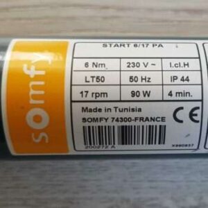 Somfy START 6/17 PA LT50 200272 Tauschmotor